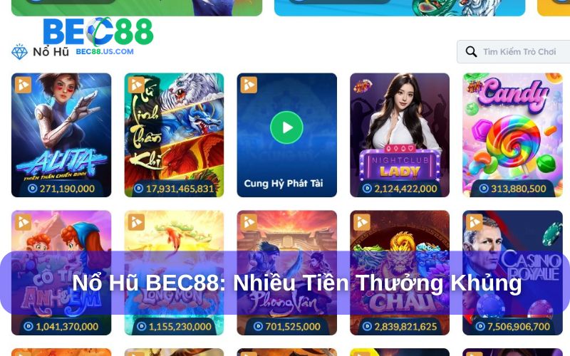 Kho game Nổ Hũ với nhiều cấp độ khác nhau Kho game Nổ Hũ với nhiều cấp độ khác nhau