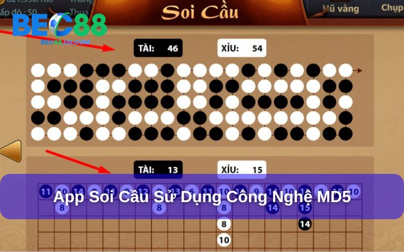 Top 4 App Soi Cầu Tài Xỉu Hiệu Quả, Chính Xác Nhất 5 Ứng dụng soi cầu tài xỉu có sử dụng công nghệ MD5