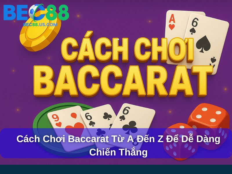 Cách Chơi Baccarat Từ A Đến Z Để Dễ Dàng Chiến Thắng