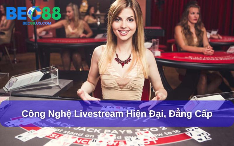 Cách thức vận hành của live casino Bec88
