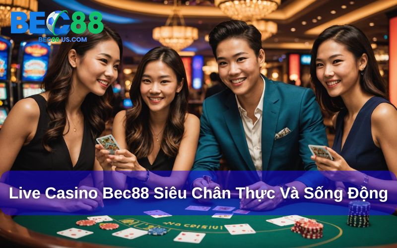 Giới thiệu live casino Bec88