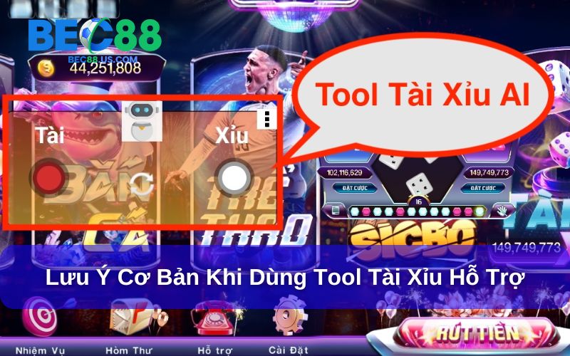 3 Tool Tài Xỉu Được Người Chơi Đánh Giá Cao Nhất 4 Một vài lưu ý quan trọng khi sử dụng tool tài xỉu