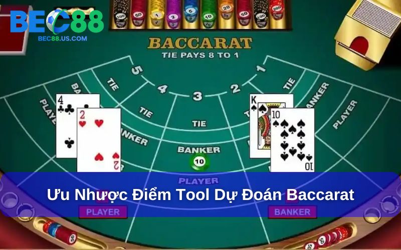 App dự đoán Baccarat có những ưu nhược điểm riêng
