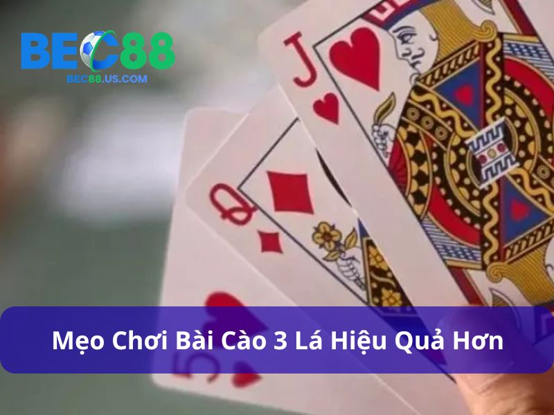 Bài Cào 3 Lá Là Gì? Cách Chơi Chi Tiết Và Hiệu Quả Từ Các Cao Thủ 4 Bài cào 3 lá là gì và mẹo chơi hiệu quả
