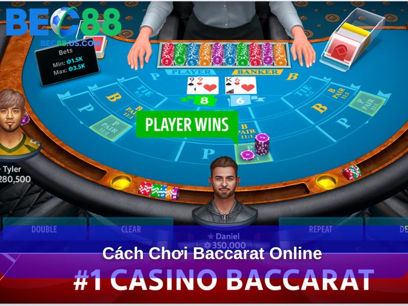 Khám Phá Baccarat Online Dành Cho Người Đam Mê Cá Cược Hiện Đại 3 Cách chơi Baccarat online