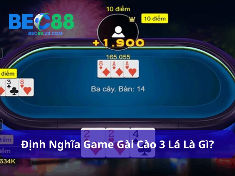 Bài Cào 3 Lá Là Gì? Cách Chơi Chi Tiết Và Hiệu Quả Từ Các Cao Thủ 2 Giải thích khái niệm bài cào 3 lá là gì