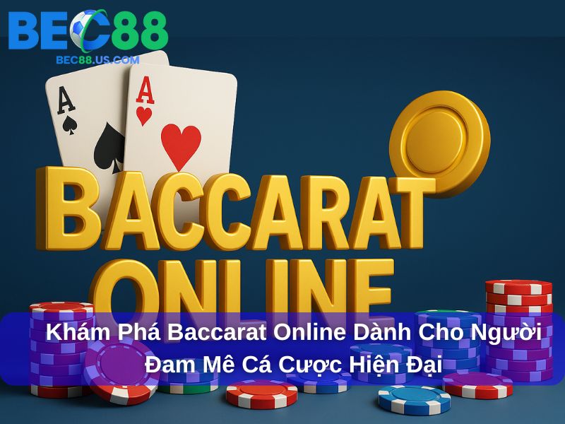 Khám Phá Baccarat Online Dành Cho Người Đam Mê Cá Cược Hiện Đại