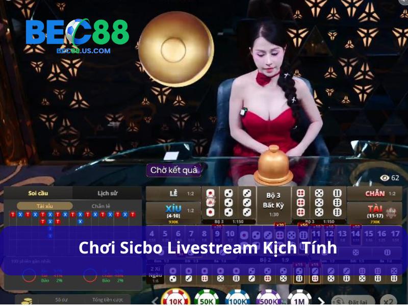Luật Chơi Sicbo - Hiểu Rõ Để Thắng Lớn Tại Bàn Cược Xúc Xắc 4 Sicbo Bigwin là phiên bản chơi livestream đẹp mắt